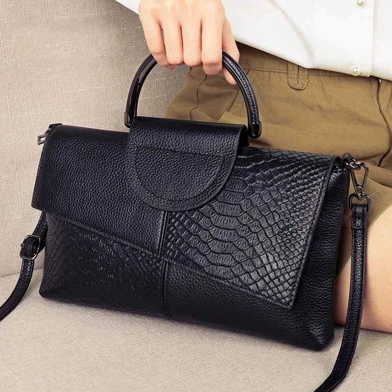 Sac à main luxe en cuir souple