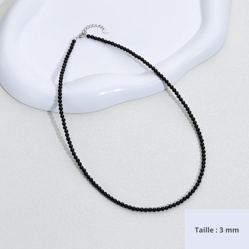 Collier de perles en argent