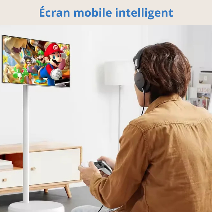 Écran TV tactile rotatif sans fil Bluetooth 21.5 pouces avec Google PR8 intégré