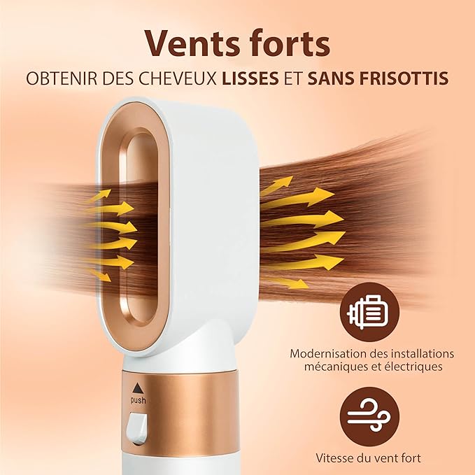 Brosses multifonctions 5 en 1 pour cheveux